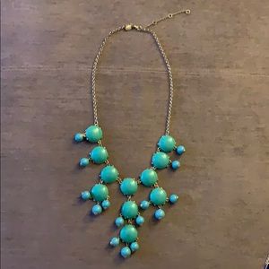 Turquoise Bubble Statement Necklace